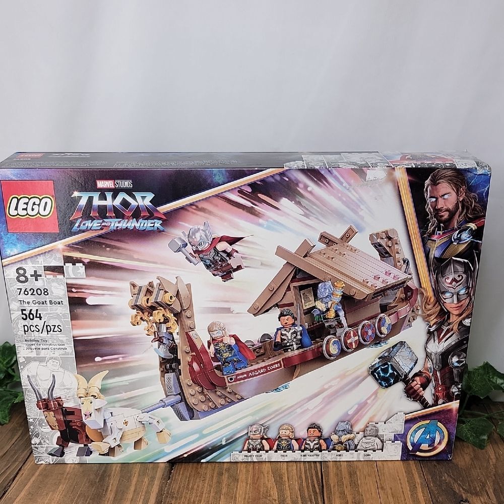 LEGO Thor Love and Thunder Goat Ship Set. NWT.